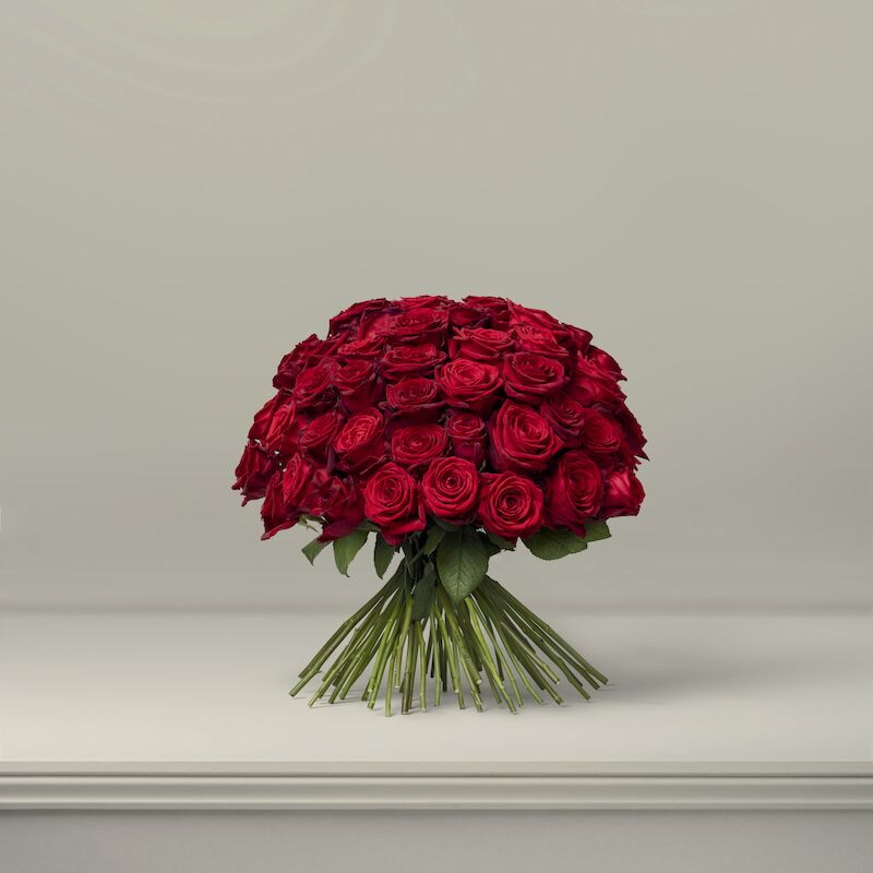 The Red Rose Bouquet